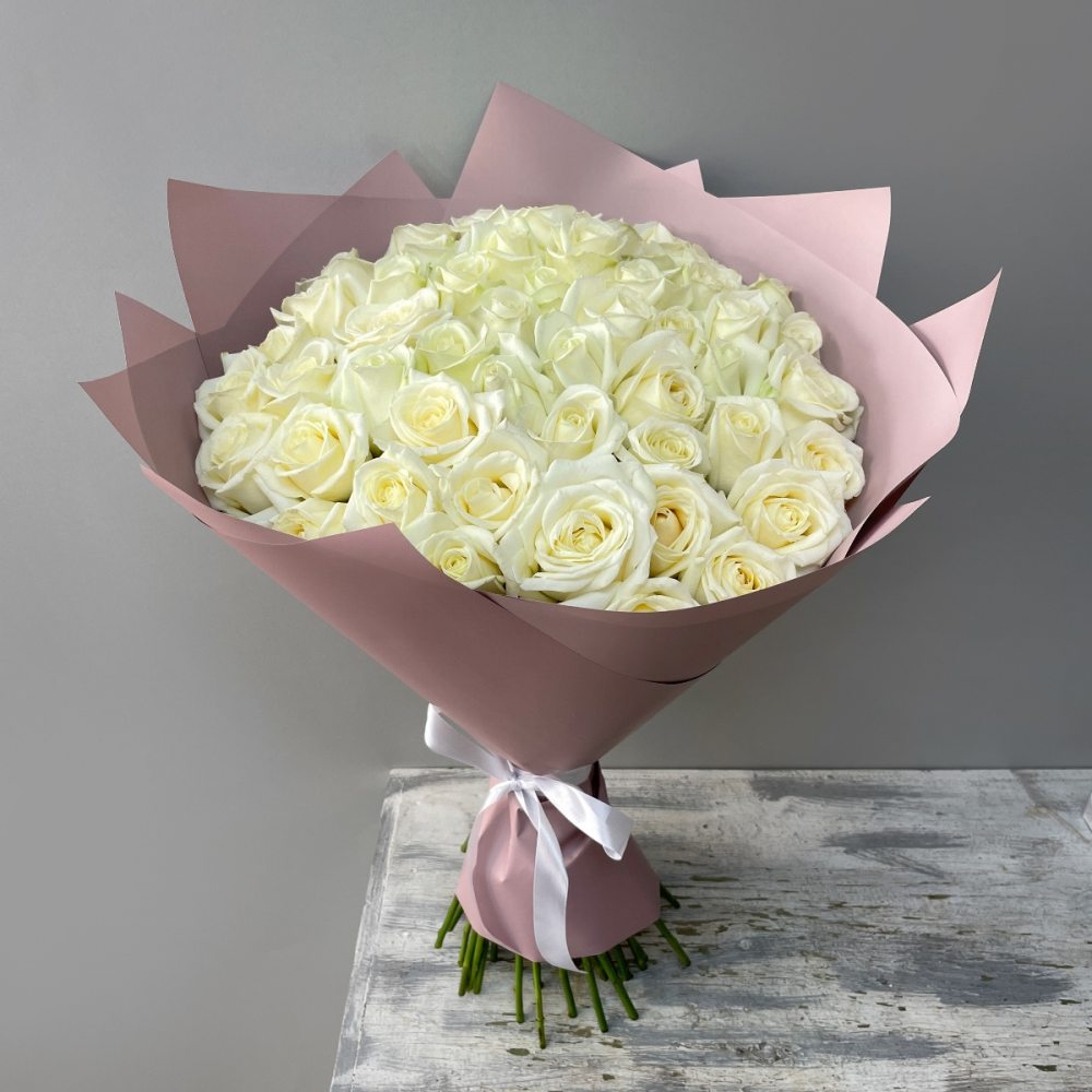 Картинки букеты цветов белых роз (67 фото)